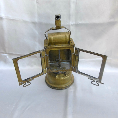 Old acetylene lamp - acetylene, railway