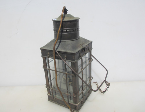 Large vintage brass - large, lantern