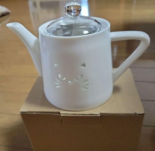Cat face teapot - cat,