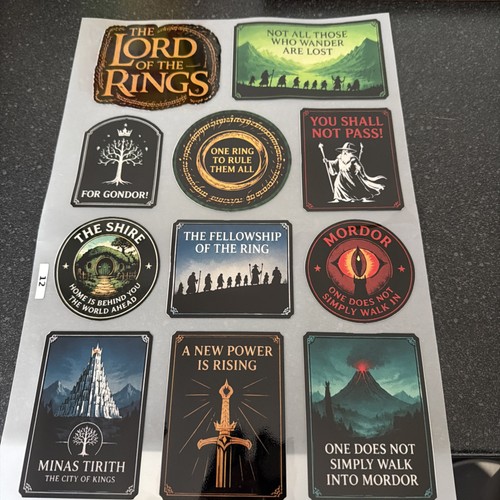 Lord the rings 39 x - lord, ”