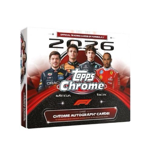 Topps chrome 2026 mega box - f1,