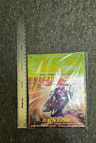 Iom 1966 official programme - iom,