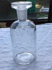 Round clear glass doctor's