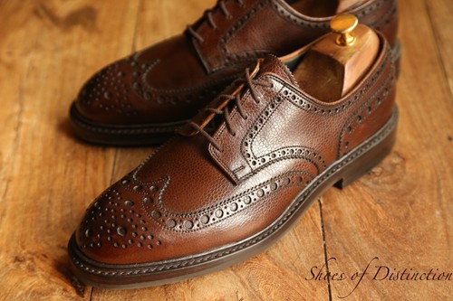 Crockett jones brown grain - crockett, &