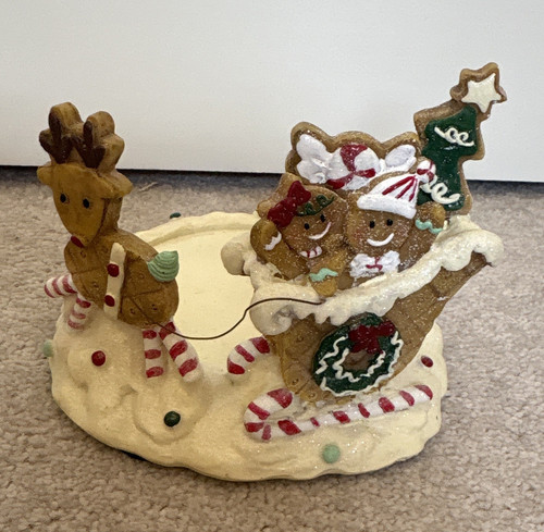 Yankee candle gingerbread jar - gingerbread,