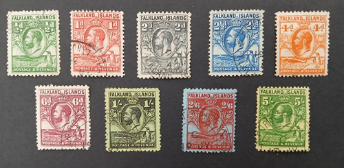 Falkland islands 1929 - 1929, whale