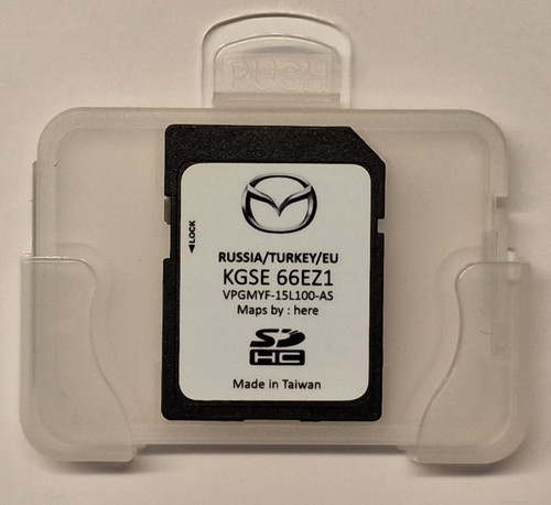 Genuine mazda map - sat, skyactiv