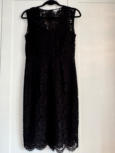 Jigsaw black floral lace - floral, dress
