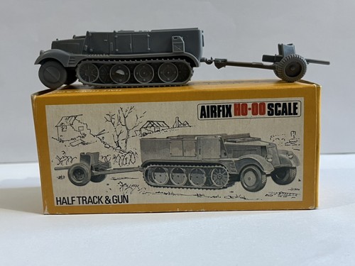 1973 airfix half track gun - 1973, &
