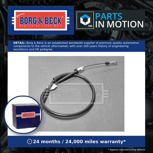 Handbrake cable fits mercedes - handbrake,