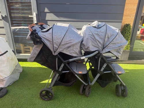 Zoe double quad pushchair - double/quad,