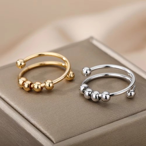 Anxiety balls beads rings - anxiety,