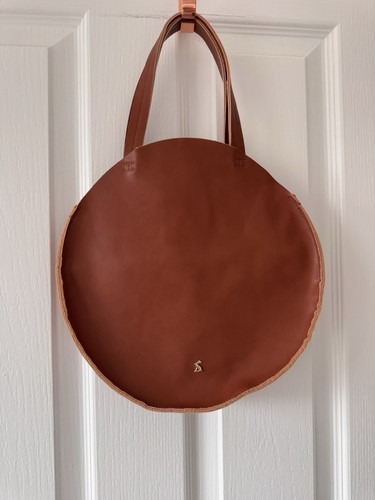Joules leather bag tan - -,