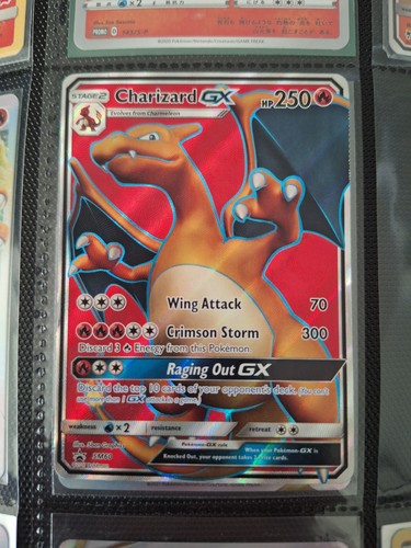 Pokemon tcg charizard sm60 - gx,
