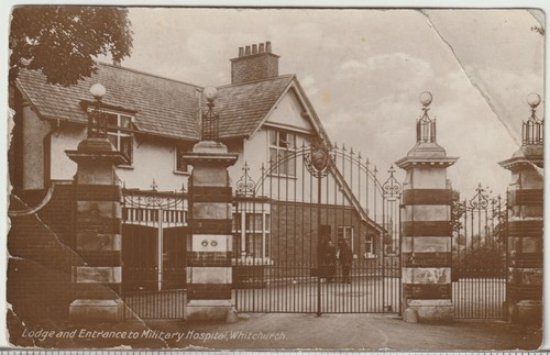 Lodge and entrance - lodge, military