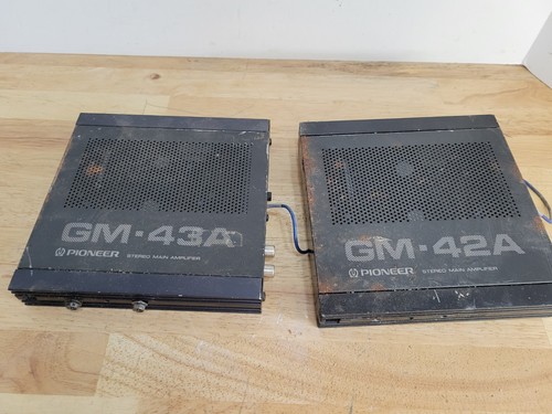 Vintage 80s pioneer 43a - vintage, gm-43a