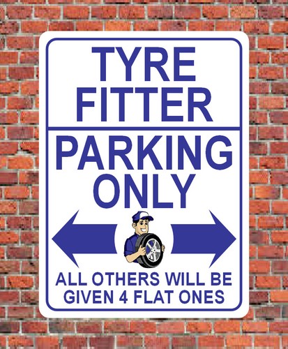 Tyre fitter parking - fitter, fun