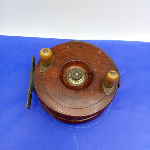 Vintage mahogany brass - mahogany,