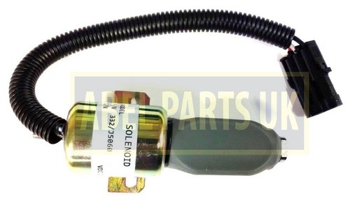 Excavator engine stop - excavator, solenoid