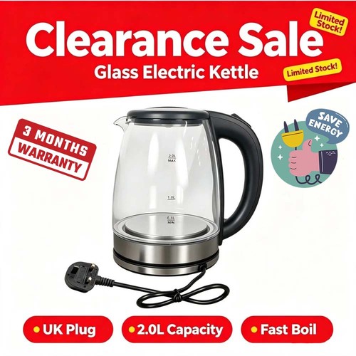 Electric kettle fast glass - fast,