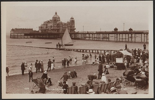 Morecambe postcard animated - morecambe,