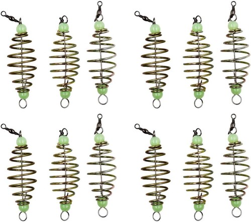 24pcs pesca cebo trampa jaula