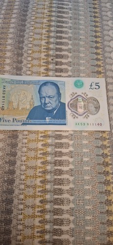 Five pound note polymer - five,