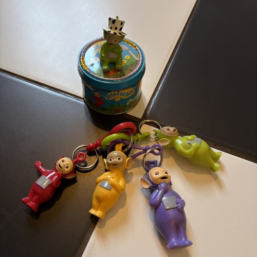 Teletubbies 1996 keyrings - keyrings, set