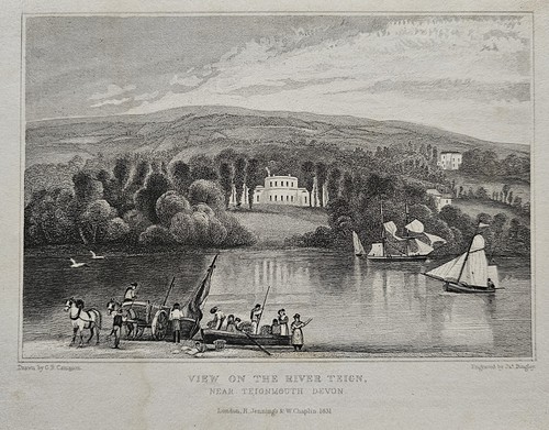 Antique print view - antique,