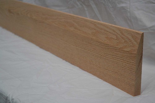 Oak skirting radius chamfer - radius,