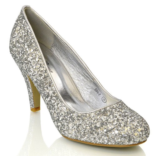 Womens glitter shoes - womens, bridal