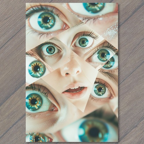 Art print eyes - art,