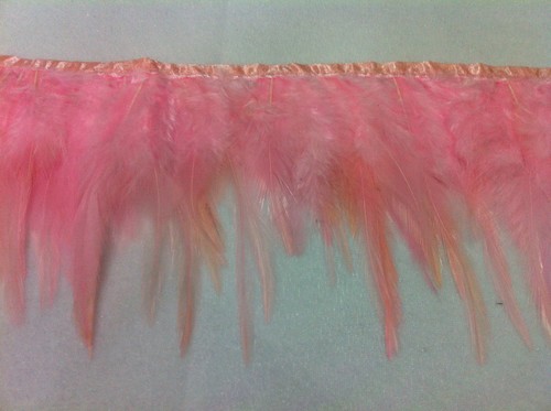 Rooster hackle hen - 1m, feather