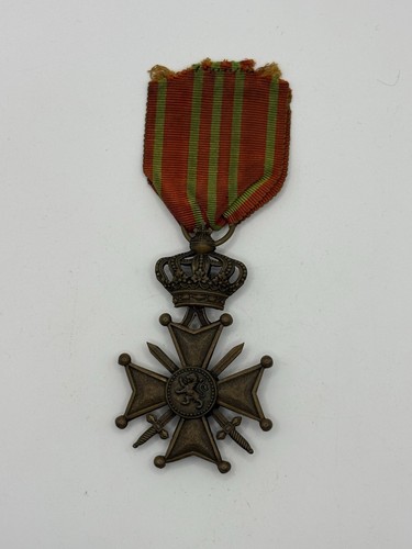Belgian croix guerre medal - croix,