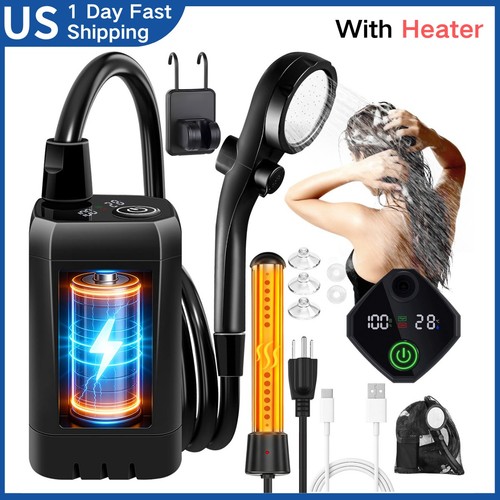 Portable camping shower with - camping,