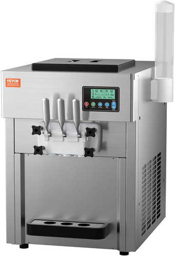 Commercial ice cream - cream, machine