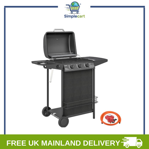 Burner gas bbq grill large - bbq,