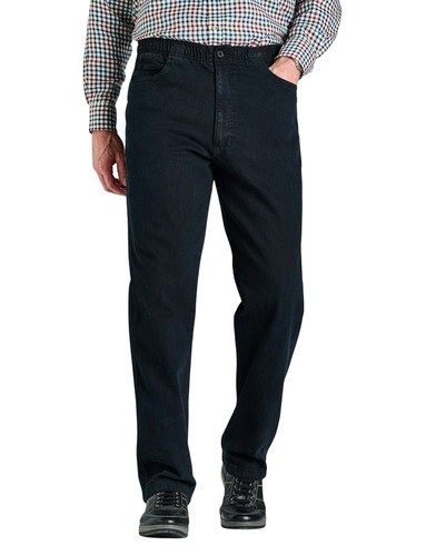 Mens elastic waist denim - mens,