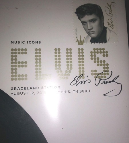 2015 usps elvis presley - usps, music
