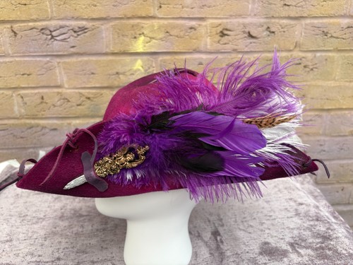 Purple distressed pirate - distressed,