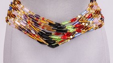 African waist beads colourful - beads,