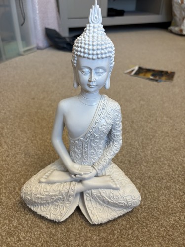 The buddha statue white - buddha,