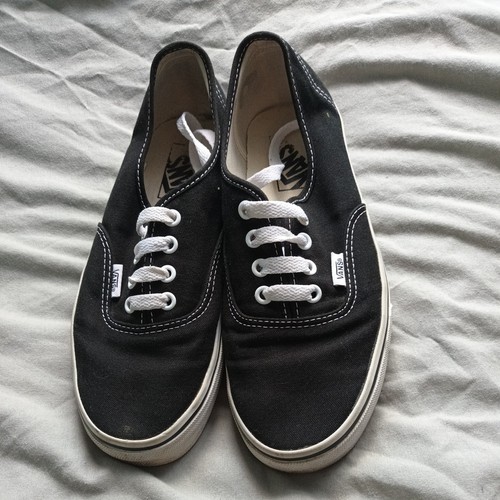 Vans black shoes - vans,