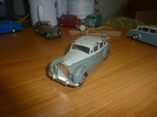Dinky toys rolls royce silver - rolls-royce,
