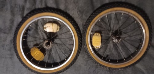 Raleigh mini burner wheels - raleigh,