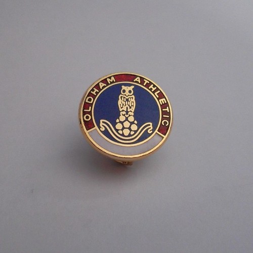 Oldham round badge - oldham,