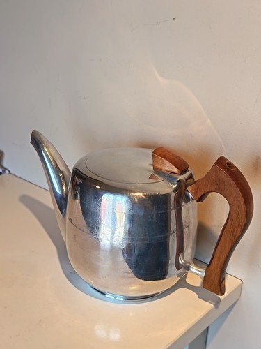 Vintage picquot ware teapot - picquot,