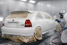 Exterior paint respray service