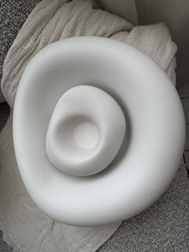 Home white ceramic bowl - ceramic,