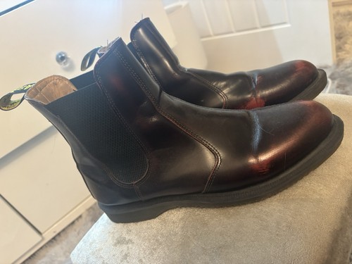 Doctor martin burgundy - burgundy, red